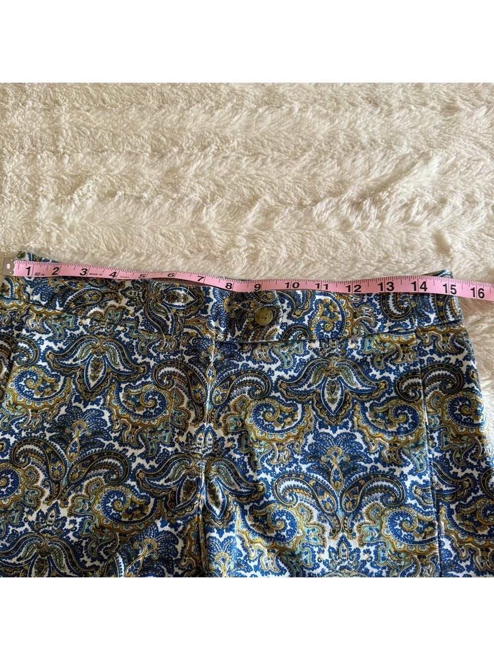 J. Crew Paisley Patterned Shorts - Picture 4 of 6
